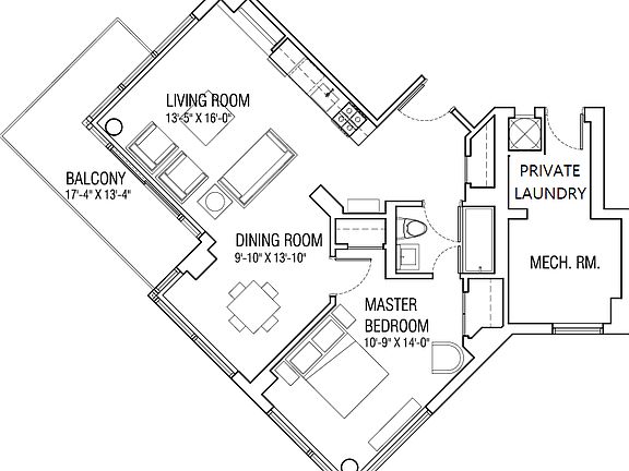 2nd image of 525 Clinton Ave #6R