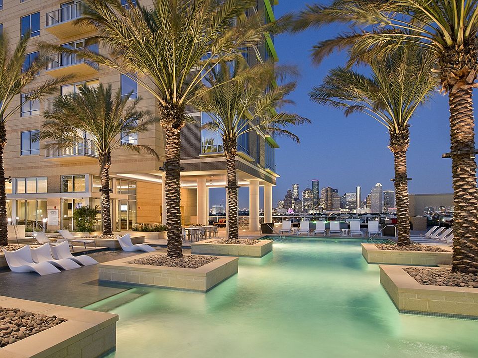 Luxurious 75' lap pool with sun lounge.