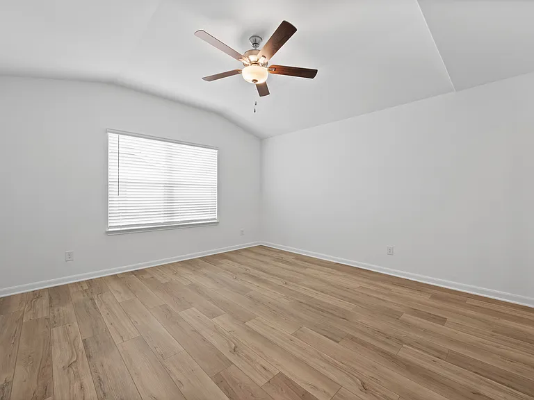 Spacious upstairs master bedroom.