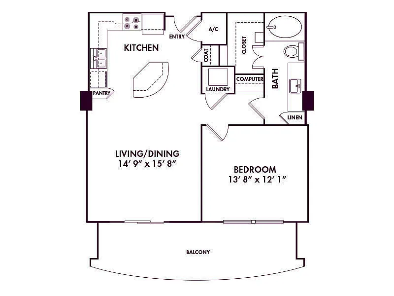 Floor plan A9c