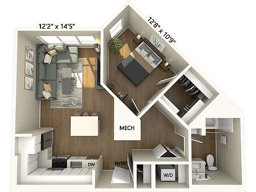Floor plan A4-710-1