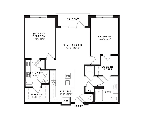 Floor plan B22A