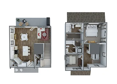 Floor plan The Carriage House