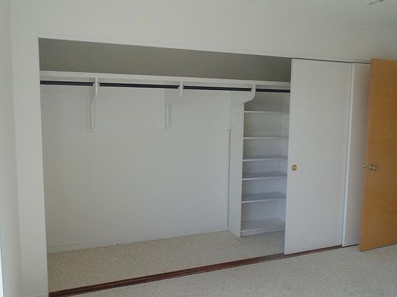 Lots of closet space