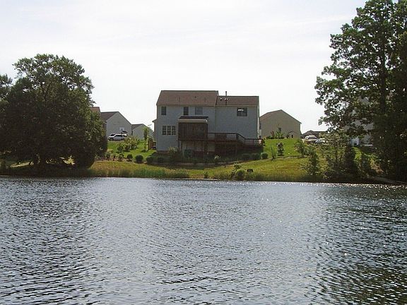 View from Lake - Back of house