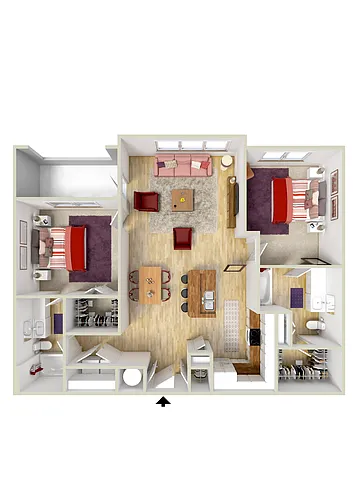 Floor plan Veranda