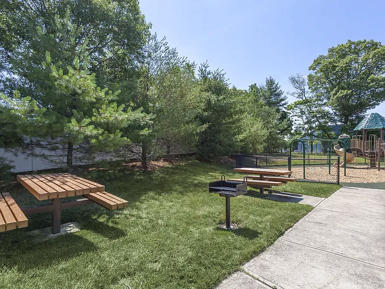 Picnic Tables and BBQ Grills