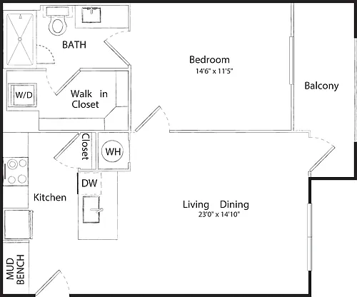 Floor plan A1