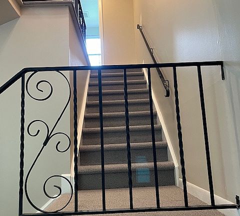 Stairs to second floor