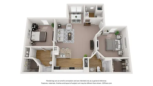 Floor plan The Magnolia