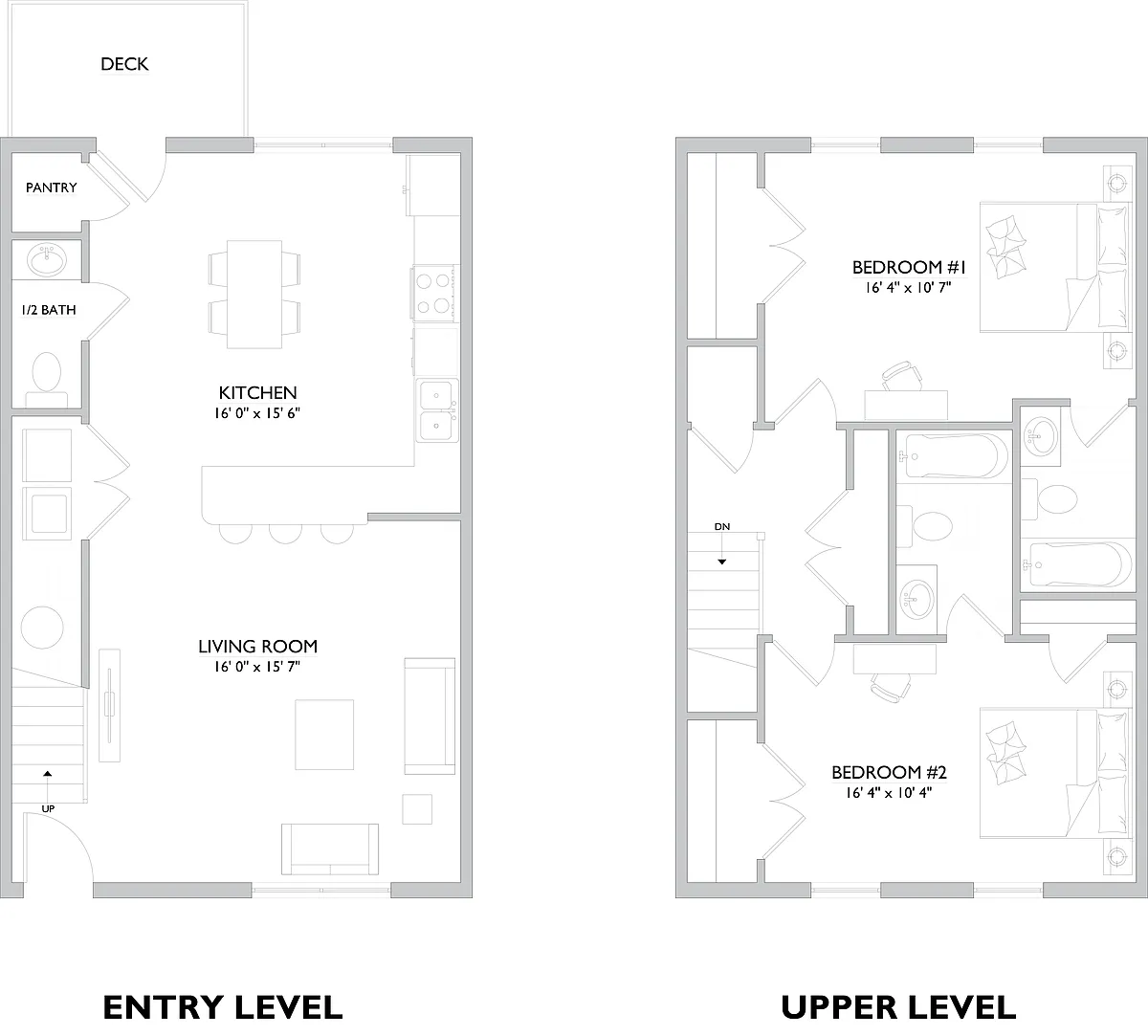 Floor plan 2X2