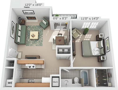 Floor plan Medinah