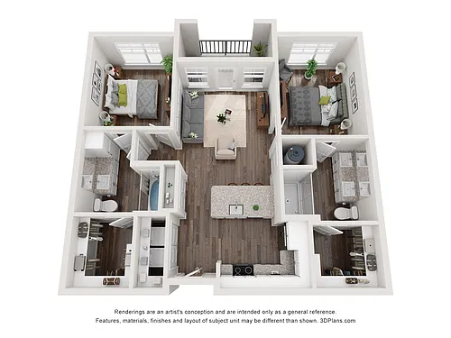 Floor plan B1