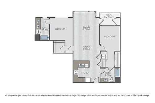 Floor plan Plan 2B