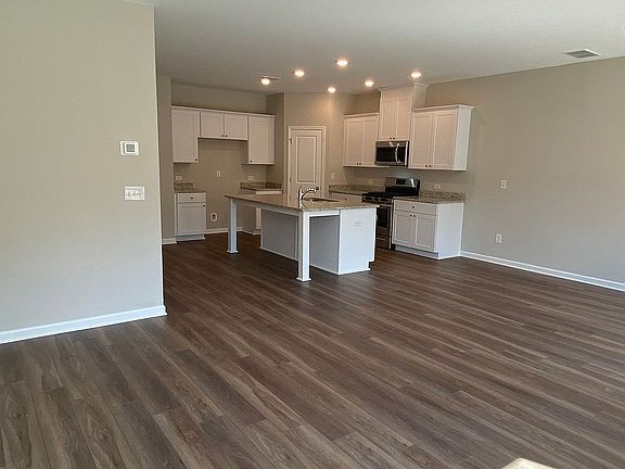 Kitchen from living room