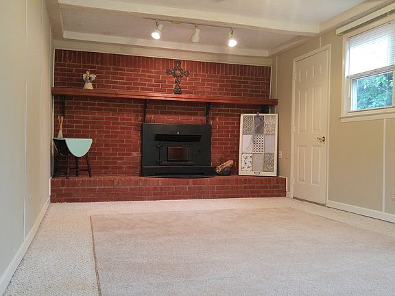 Look at that brick hearth!