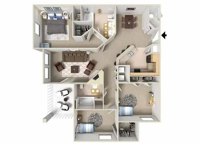 Floor plan Landon