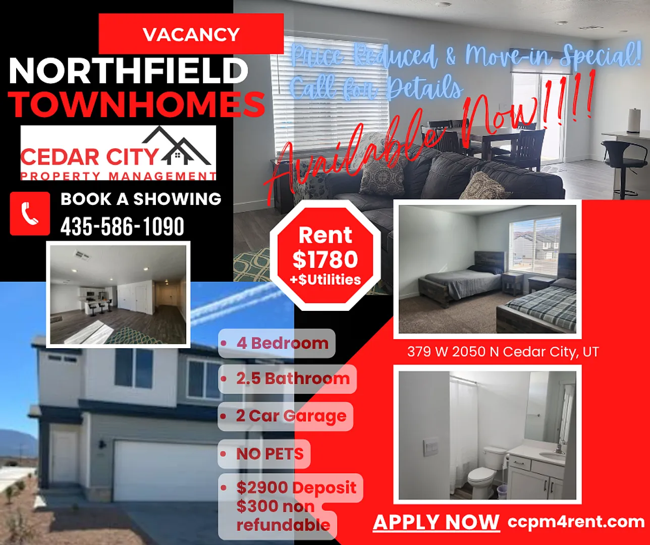 Northfield Townhome for Rent $1880 mo. — Photo 1