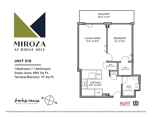 Floor plan T2- 510
