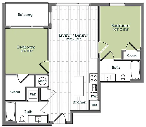 Floor plan BJ5A