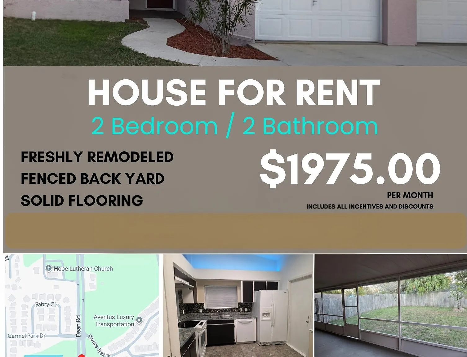 2 bed, 981 sqft, $1,975 — Photo 1