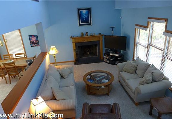 Living view from the staircase