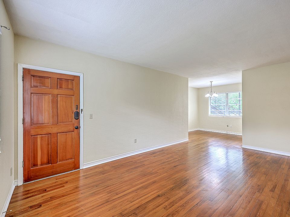 Entry door at living room