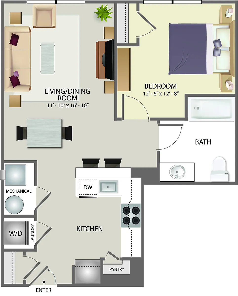 Floor plan 1A