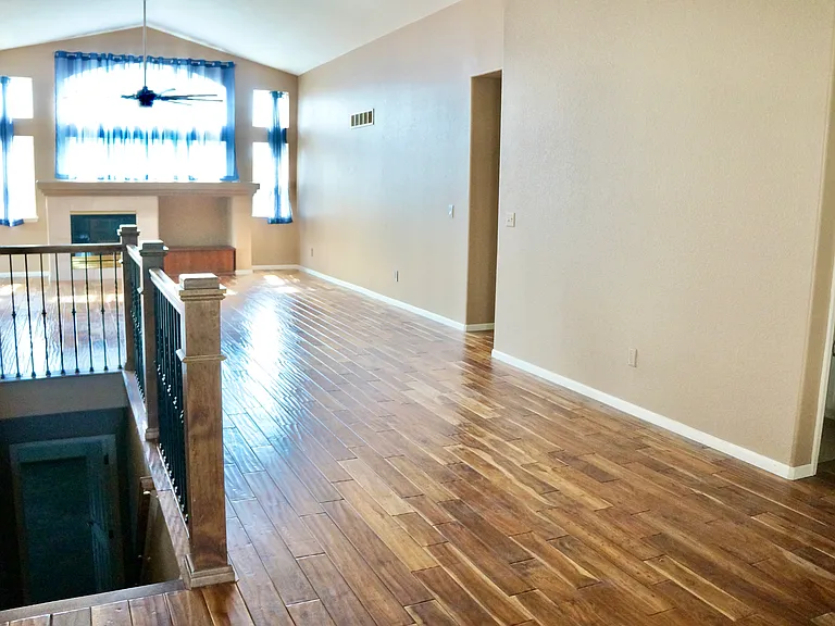 View of living area from entrance