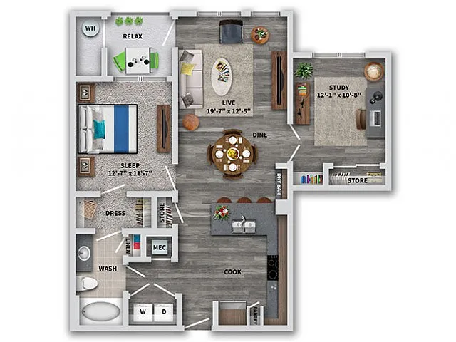 Floor plan B4a