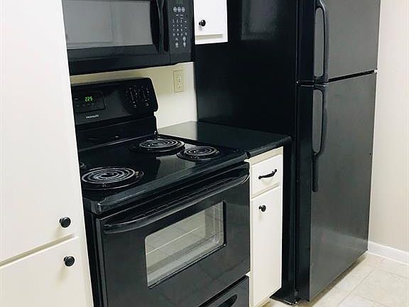 Refrigerator included.