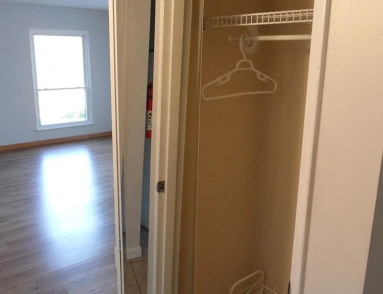 Hall closet