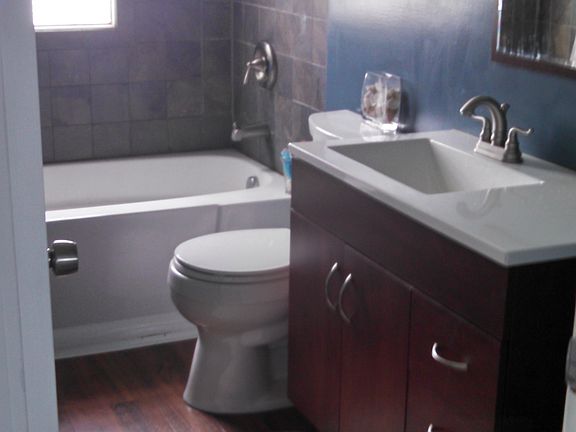 All new bathroom.