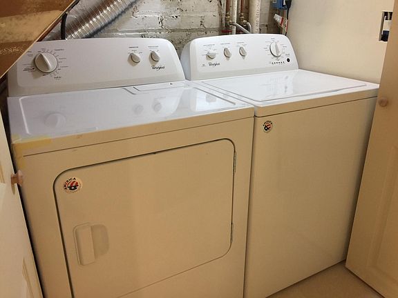 Washer and dryer