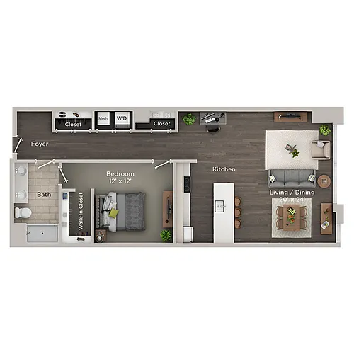 Floor plan The Sanford