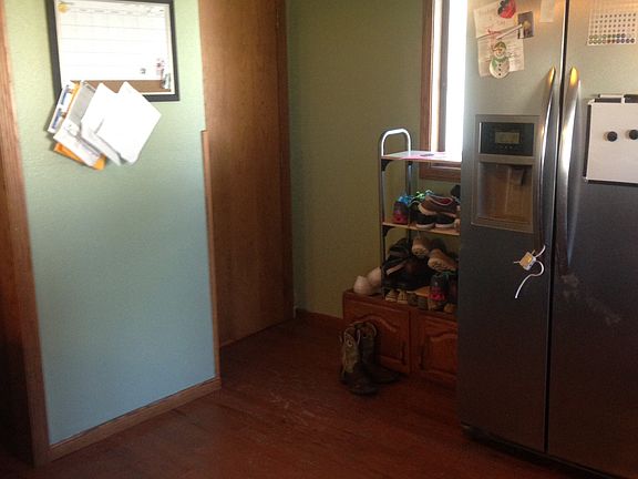 Kitchen with garage entry