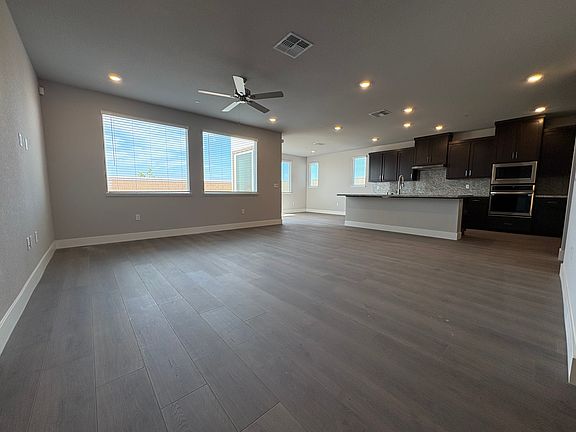 Kitchen, Great Room and Dining Room