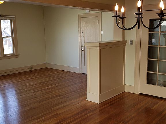 Front door and dining room closet