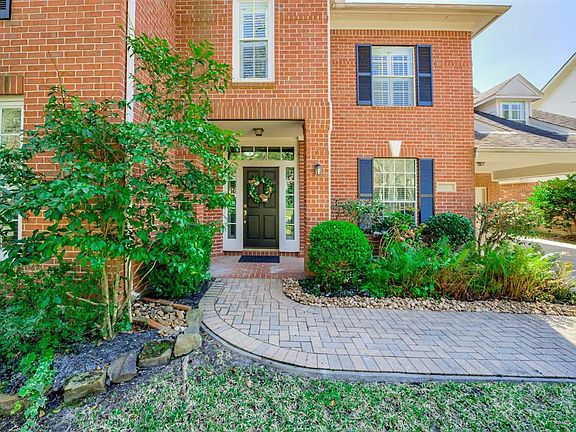The brick paved walkway is a nice touch for this stately brick home. The home is bricked on all 4 sides for easy maintenance.