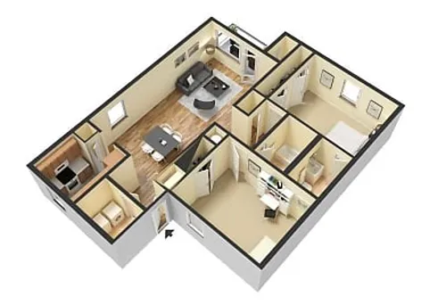 Floor plan 2X1