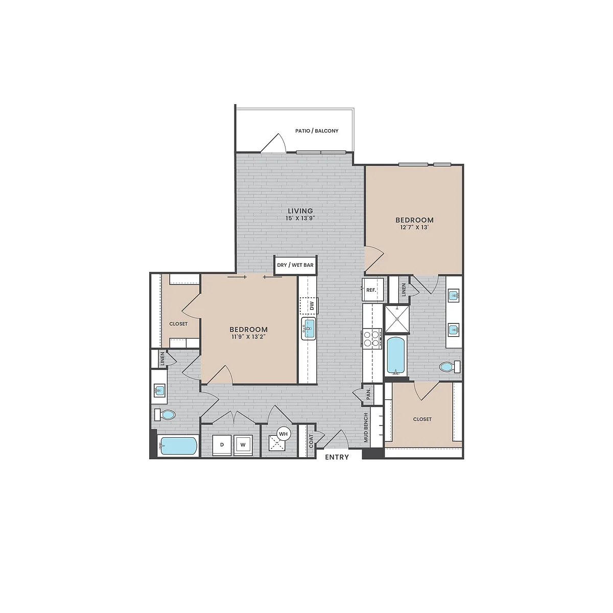 Floor plan B6