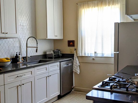 New cabinets, sink and countertop