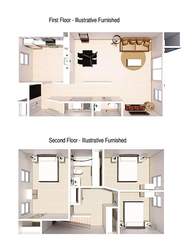 Floor plan 7906-7916 Turner Rd 3BD 1-5BA