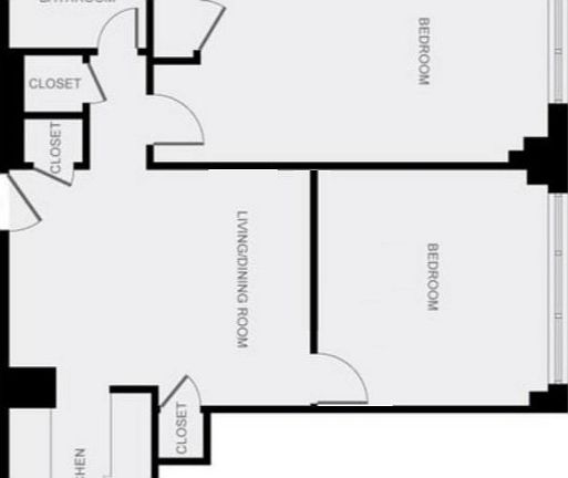 2nd image of 439 W 53rd St #305