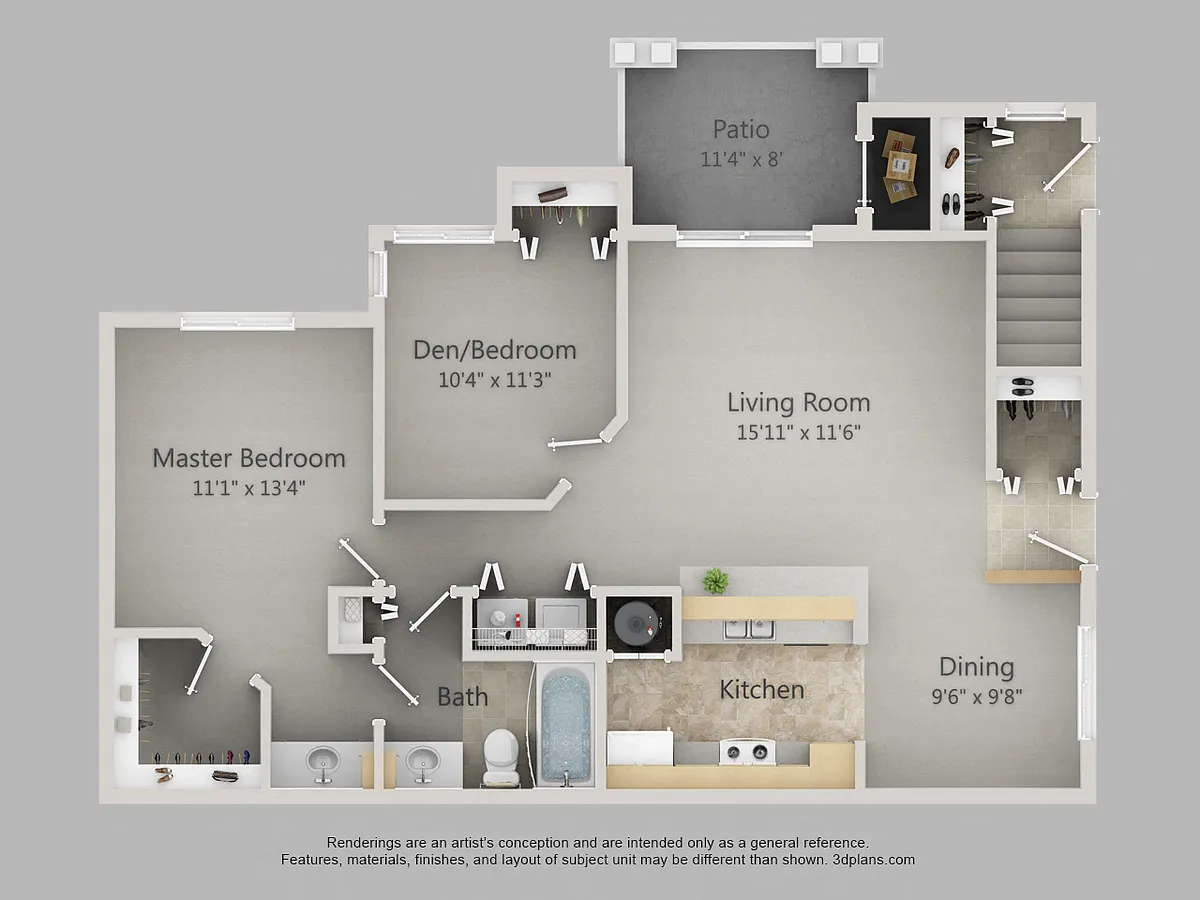 Floor plan The Hickory