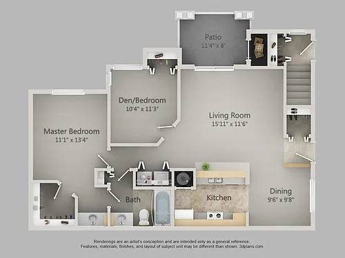 Floor plan The Hickory