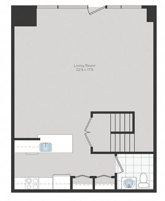 Floor plan Townhouse 1