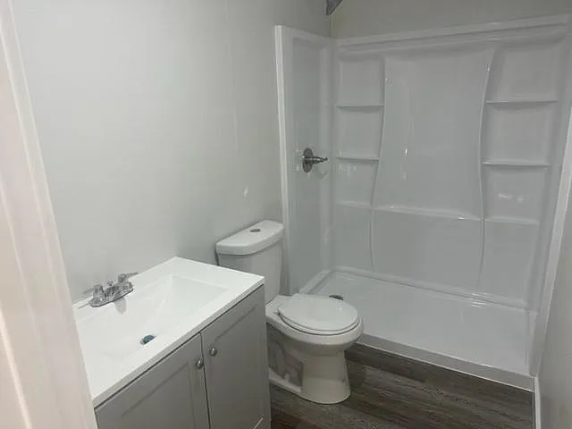 bathroom with shower