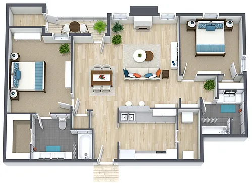 Floor plan Ashford