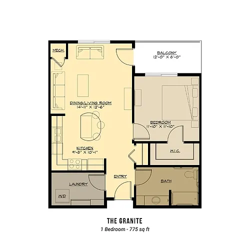 Floor plan Granite